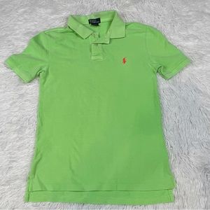Polo Ralph Lauren boy’s short sleeve classic polo shirt in green